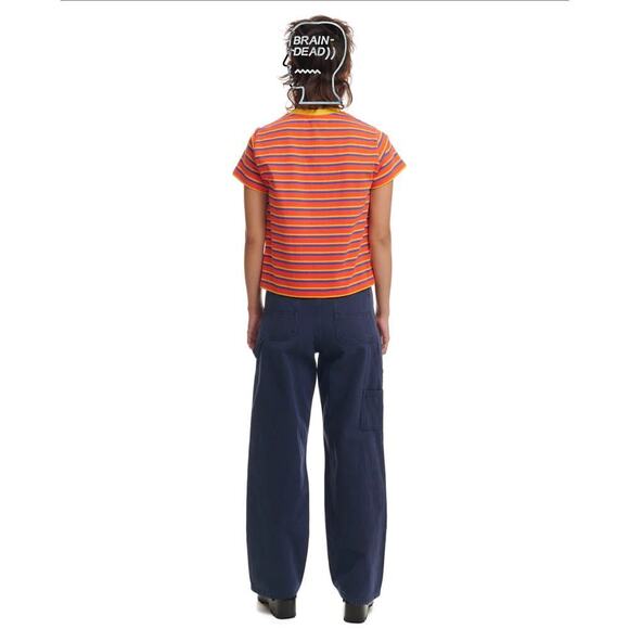 BRAIN DEAD - Women’s DOUBLE KNEE‎ UTILITY PANT - Carpenter - NAVY - size 25 - Picture 2 of 12